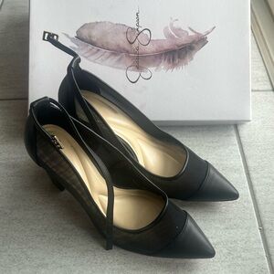 Jessica Simpson Black Mesh Women's Shoes